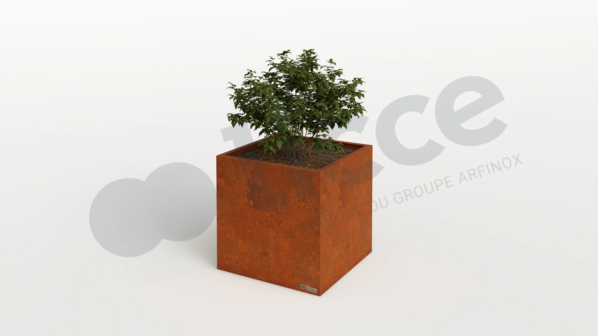 Jardinière Standard 500 x 500 x ht. 470 mm