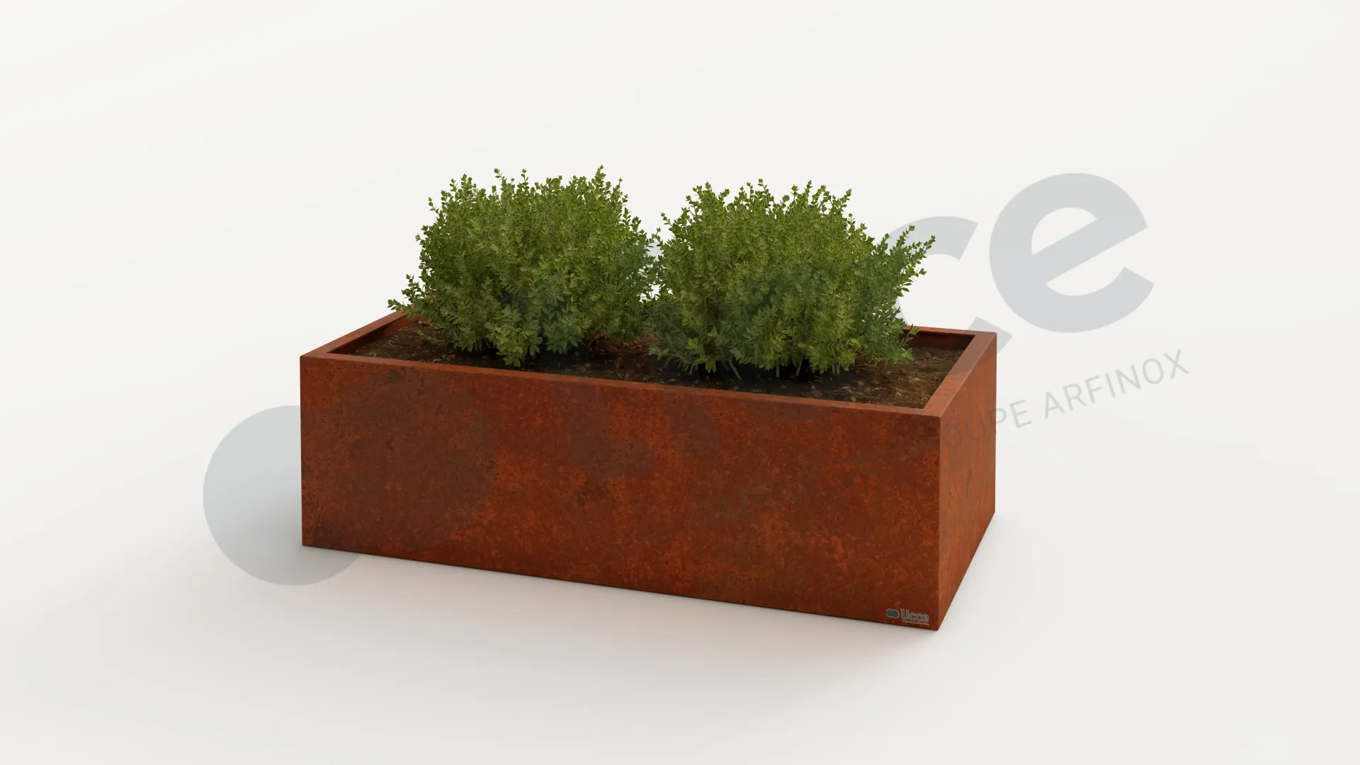 Jardinière Standard 1000 x 500 x ht. 300 mm