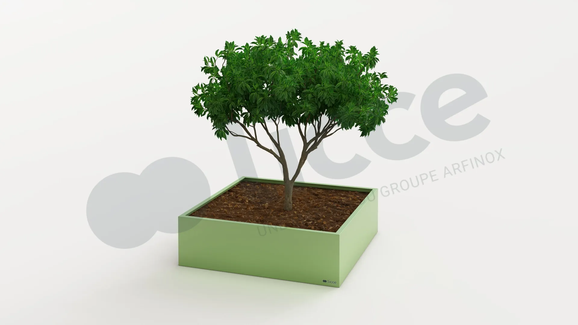 Jardinière Standard 1000 x 1000 x ht. 300 mm