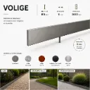 Volige Épaisseur 8 mm - Hauteur 150 mm - Longueur 3000 mm