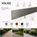 Volige Épaisseur 10 mm - Hauteur 200 mm - Longueur 3000 mm