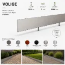 Volige Épaisseur 3 mm - Hauteur 300 mm - Longueur 3000 mm