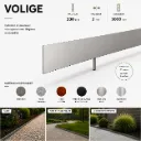 Volige Épaisseur 2 mm - Hauteur 200 mm - Longueur 3000 mm